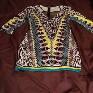 Multi colored mini dress